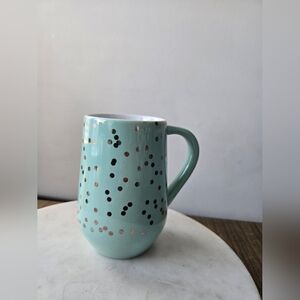 Teavana Mint green gold drop cup